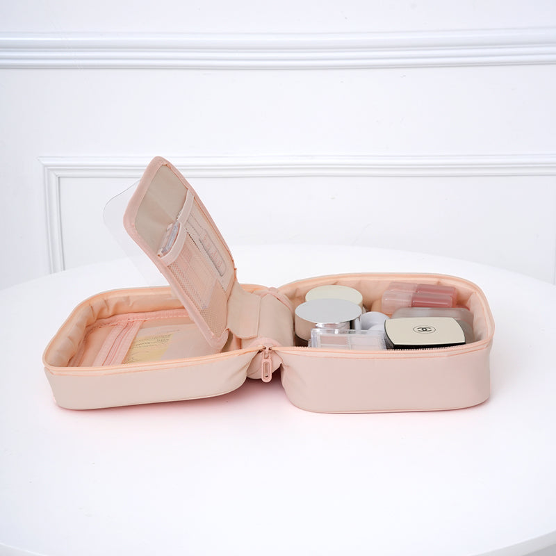 Trousse de Bain Minimal Chic Cosmetic Moyen RH2537 - Marine