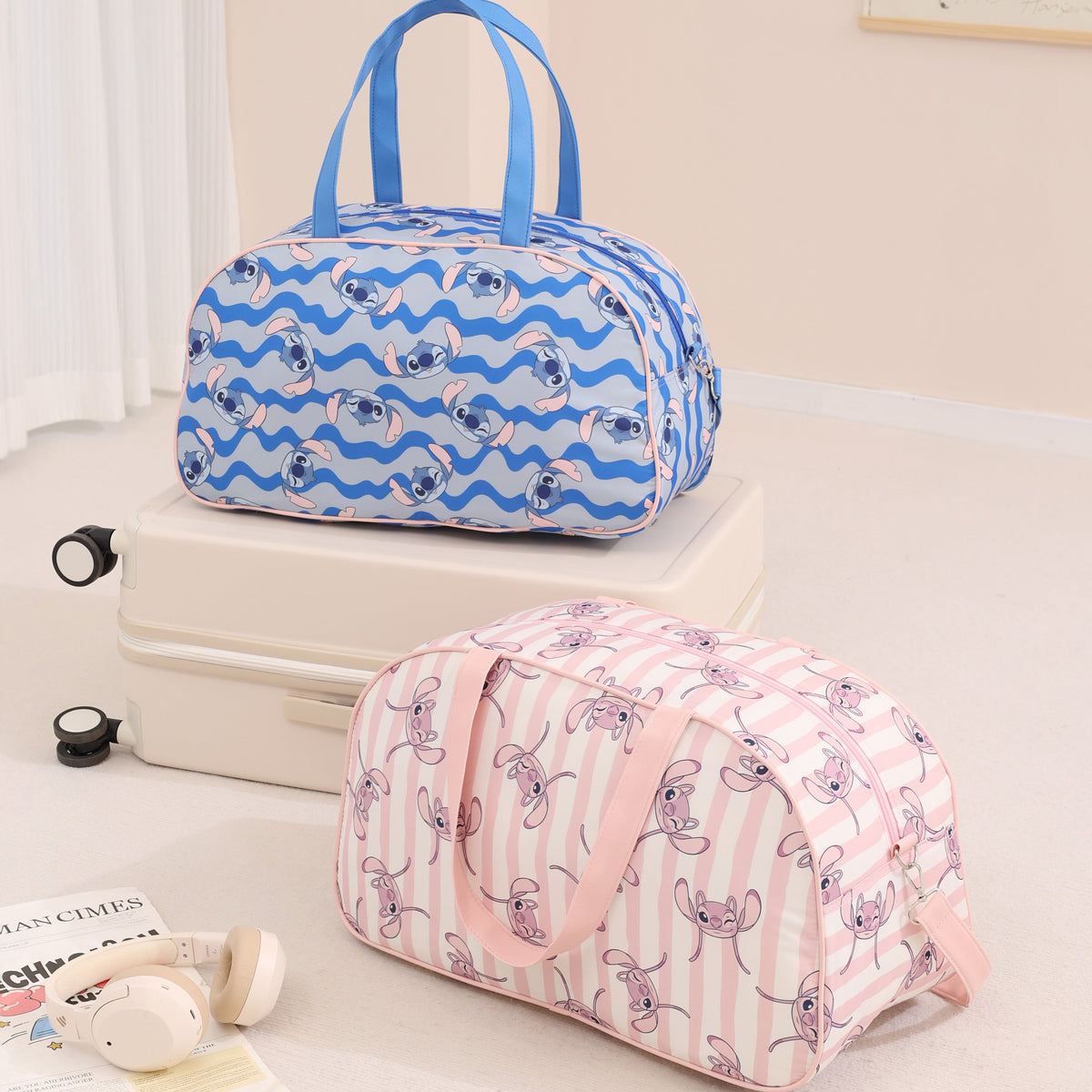 STITCH duffel bag RH321 blue