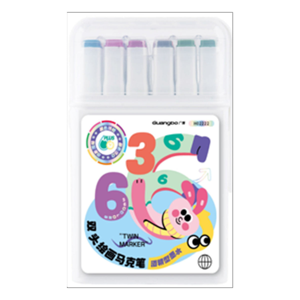 Marqueurs Double Pointe - 36 Couleurs