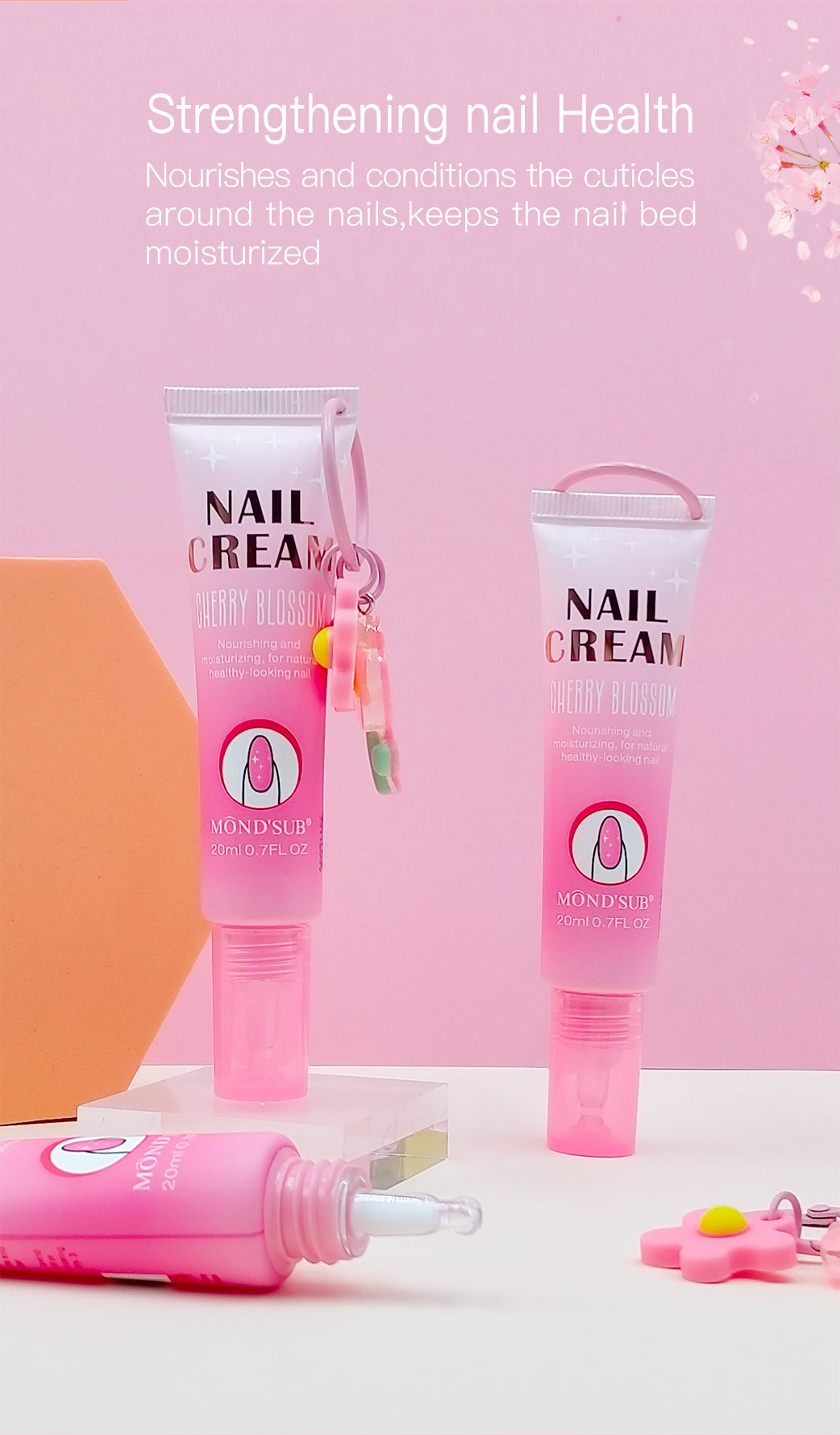 MONDSUB Lavender Ongle Crème Display De 20ML