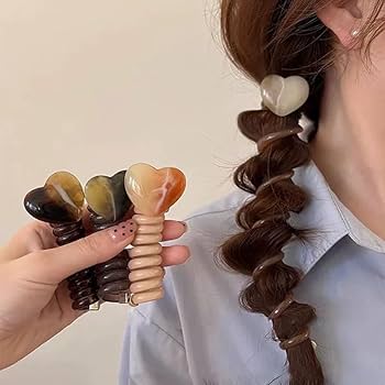 Élastique à Cheveux Spirale