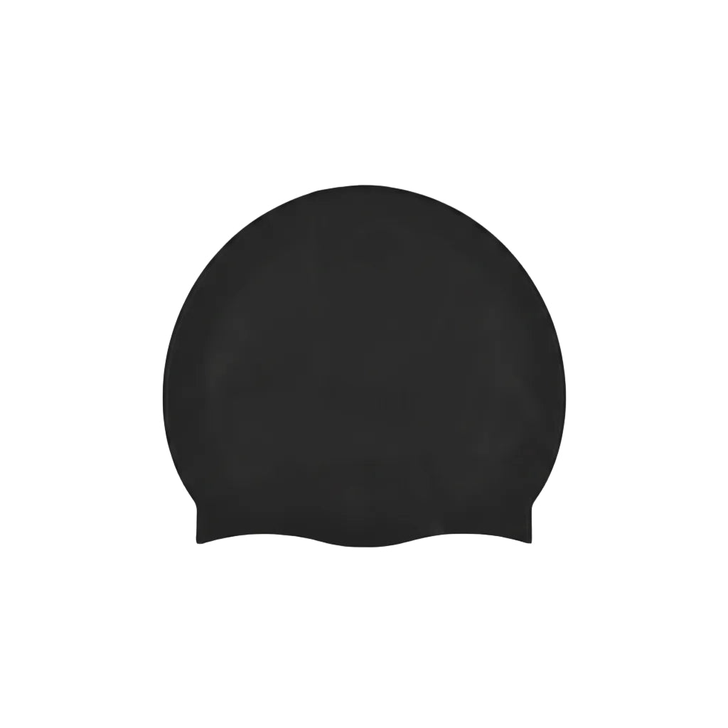 Bonnet de Bain en Silicone - Noir