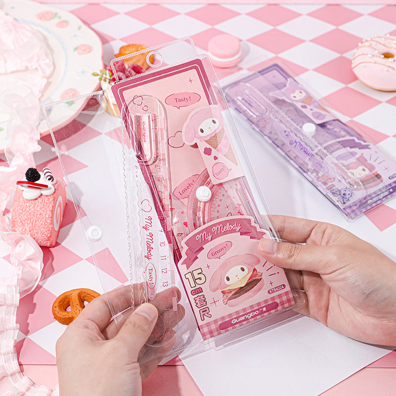 Set de Règles 15cm Box Pack Sanrio