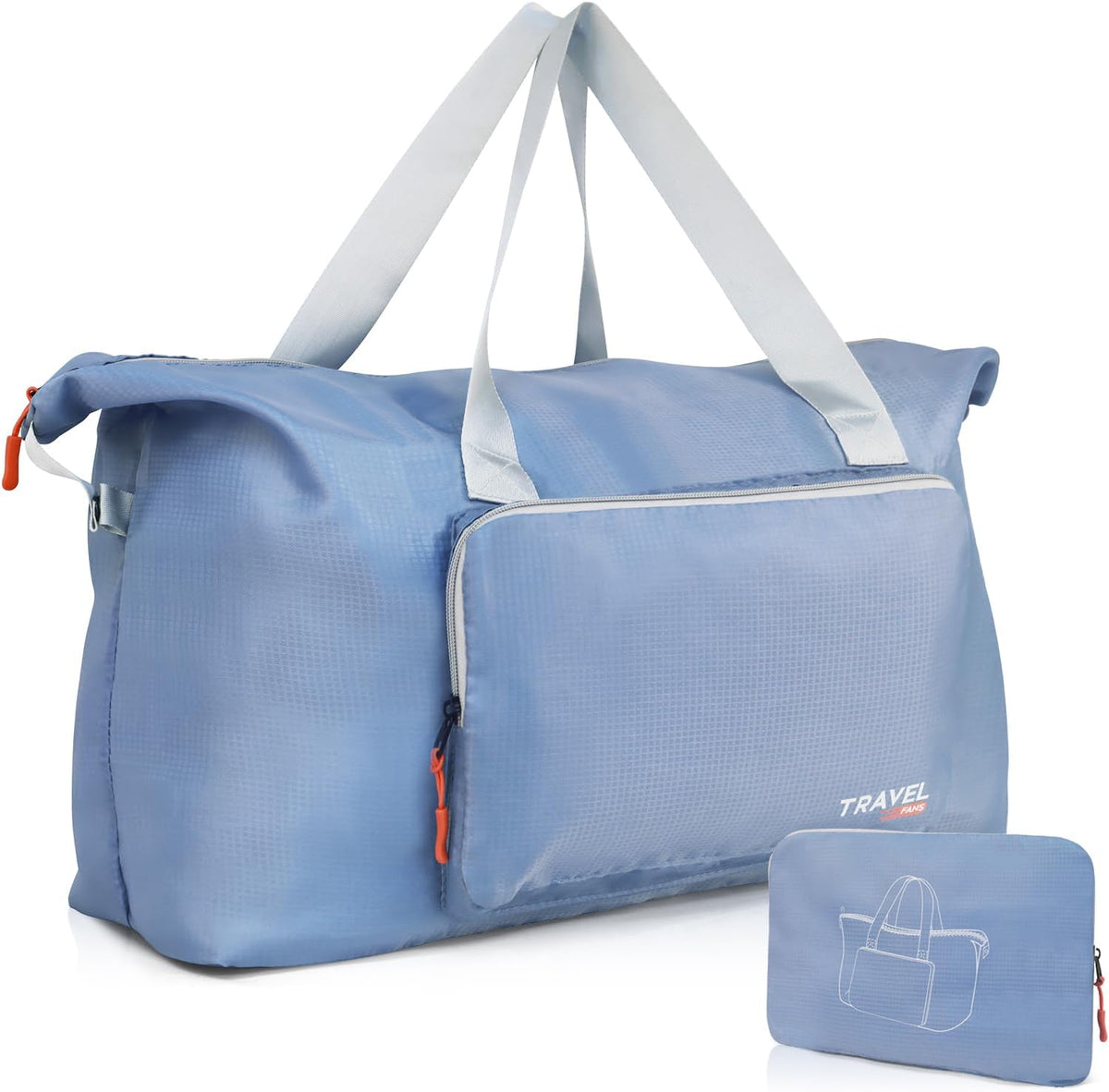 Folding Duffel Foldable Sac Bleu