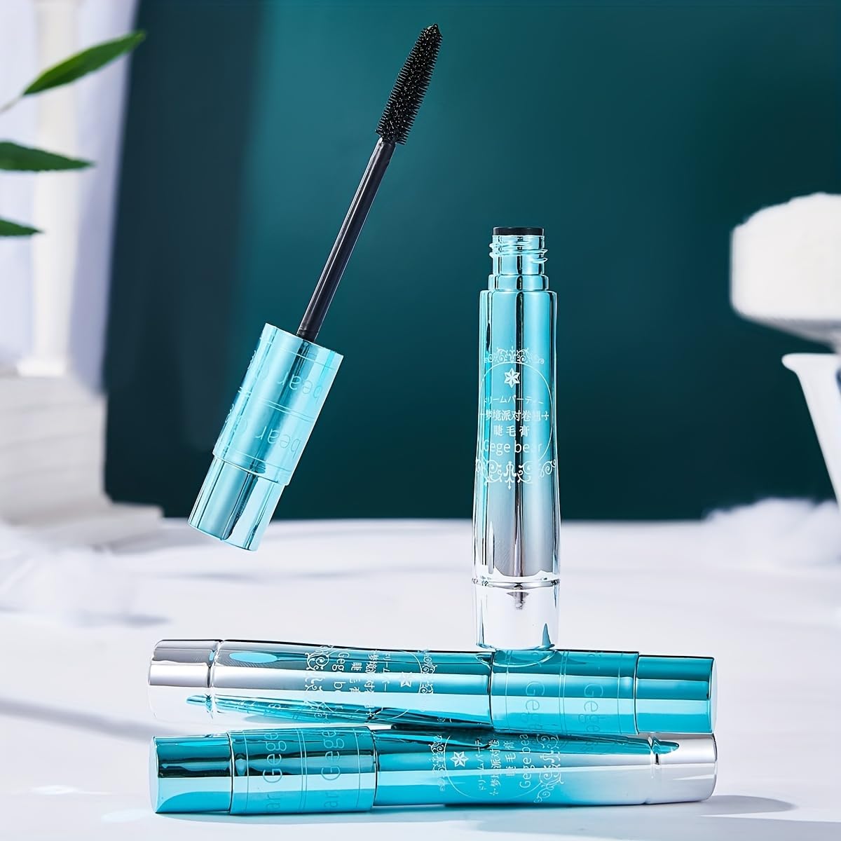 Mascara and fiber mascara Gege bear