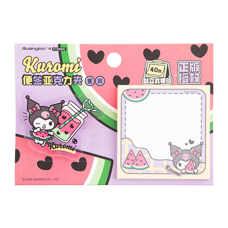 Set de Clips Notes Acrylique Sanrio