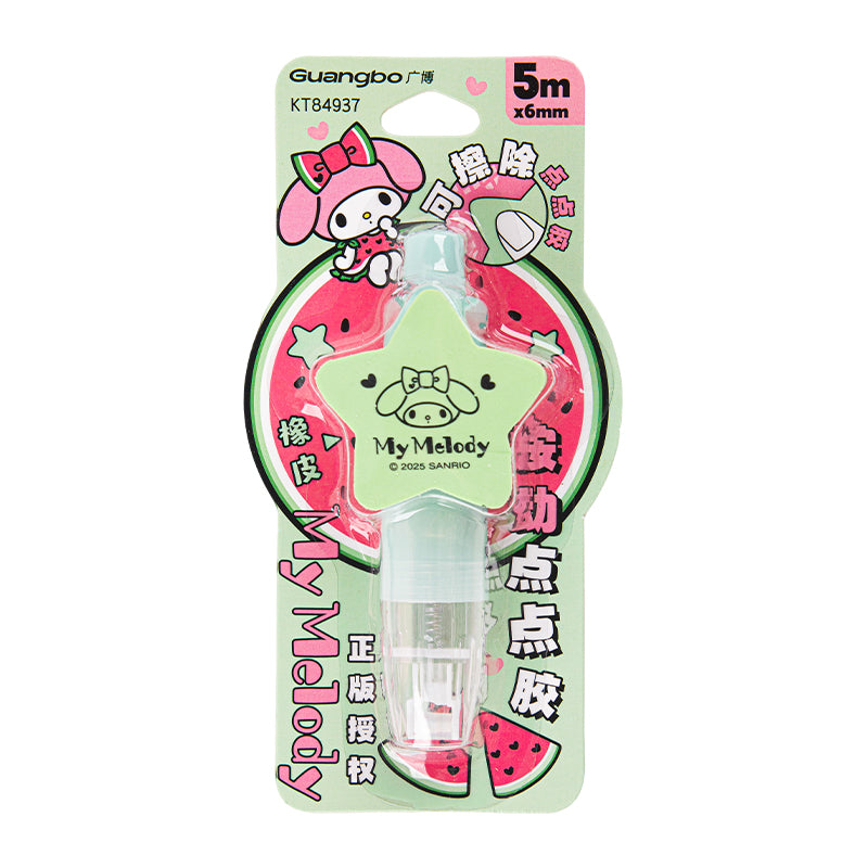 Roller Colle Effaçable Sanrio