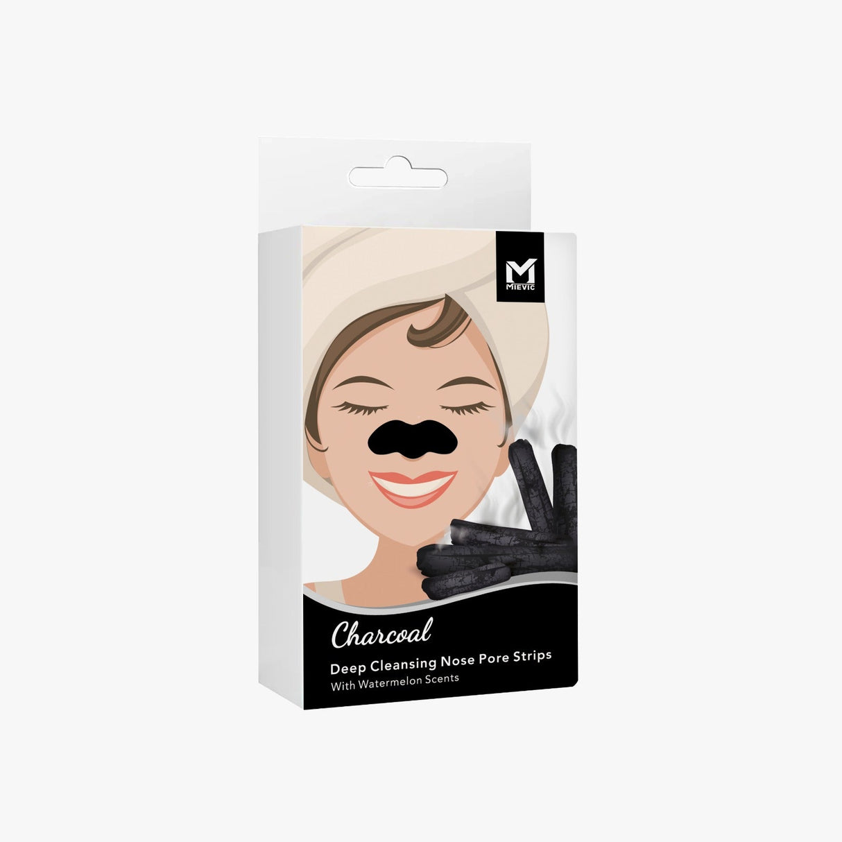 Bande Purifiante Nez au Charbon Noir