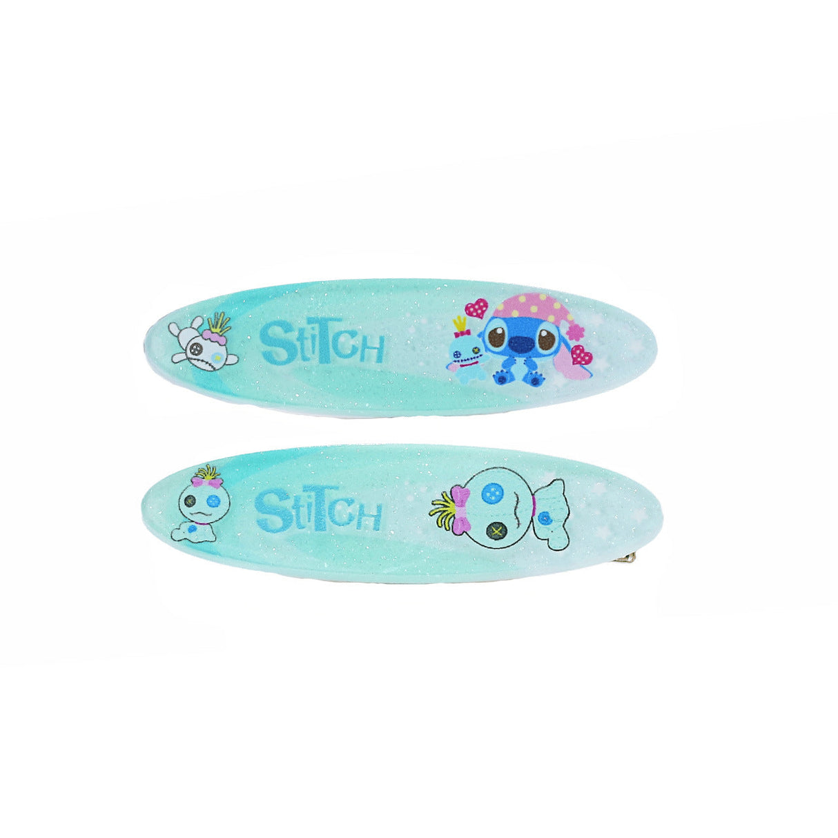 Pince à Cheveux Stitch Hair Clip 2 - Vert