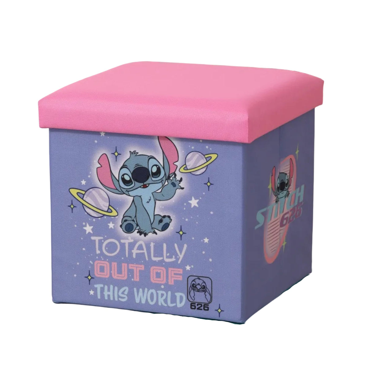 STITCH Storage stool JY037 blue
