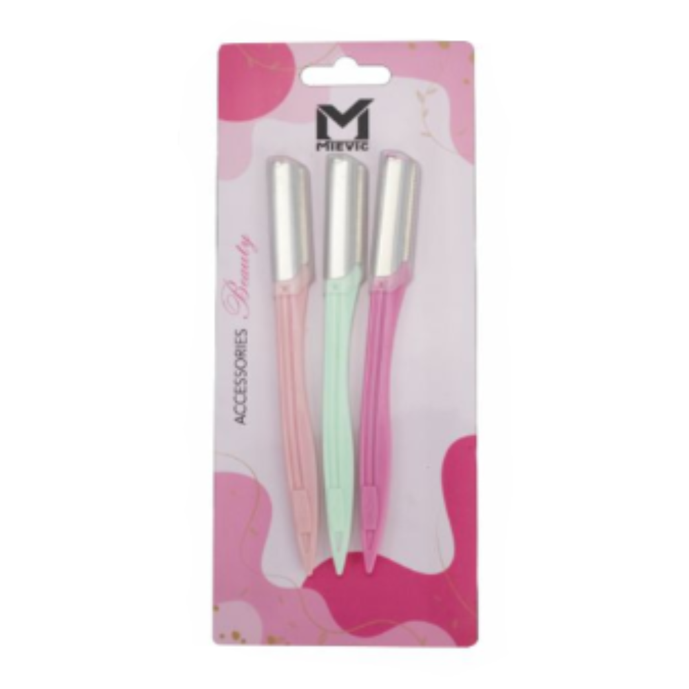 Rasoir à sourcils 3 pièces