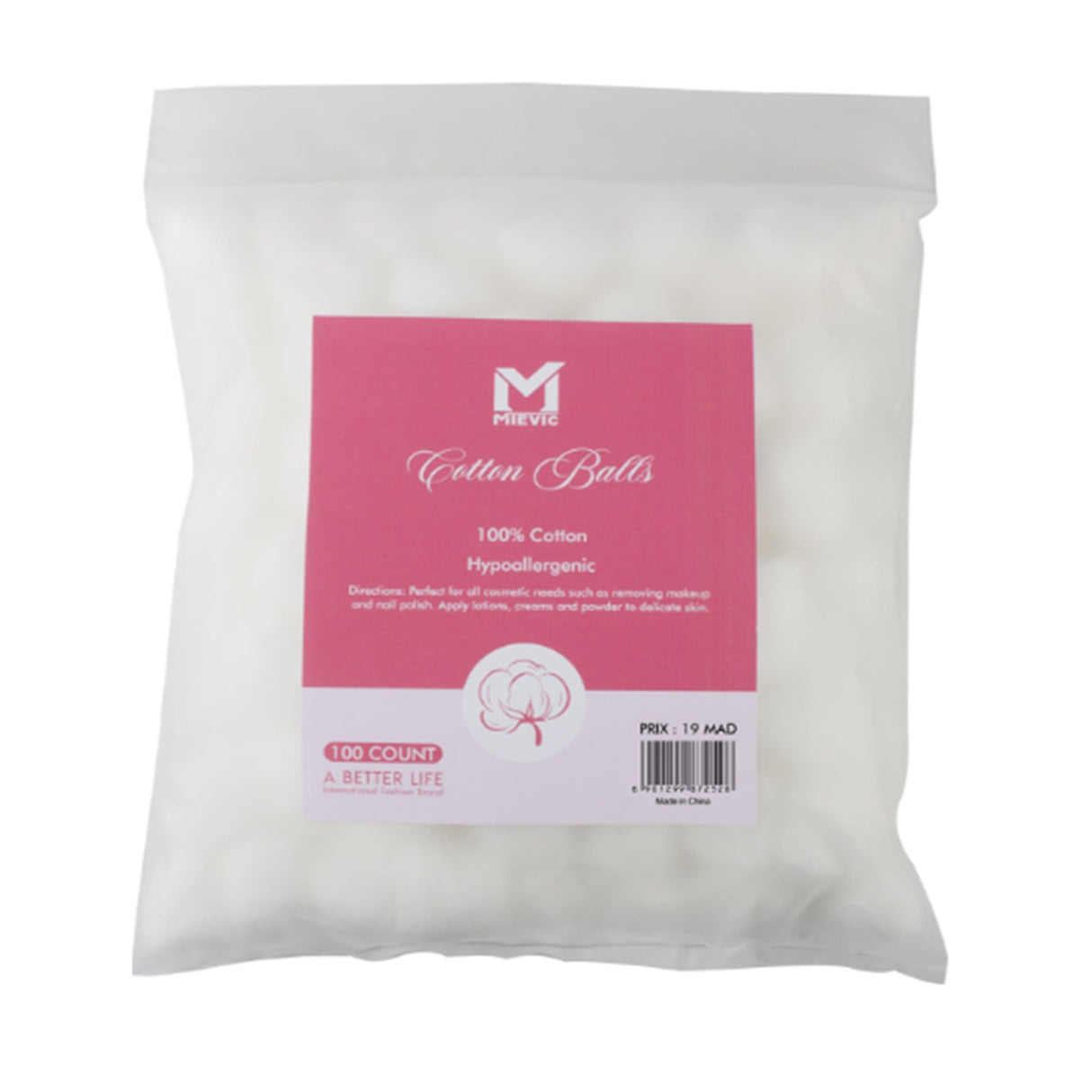 Boules de Coton 100 pcs