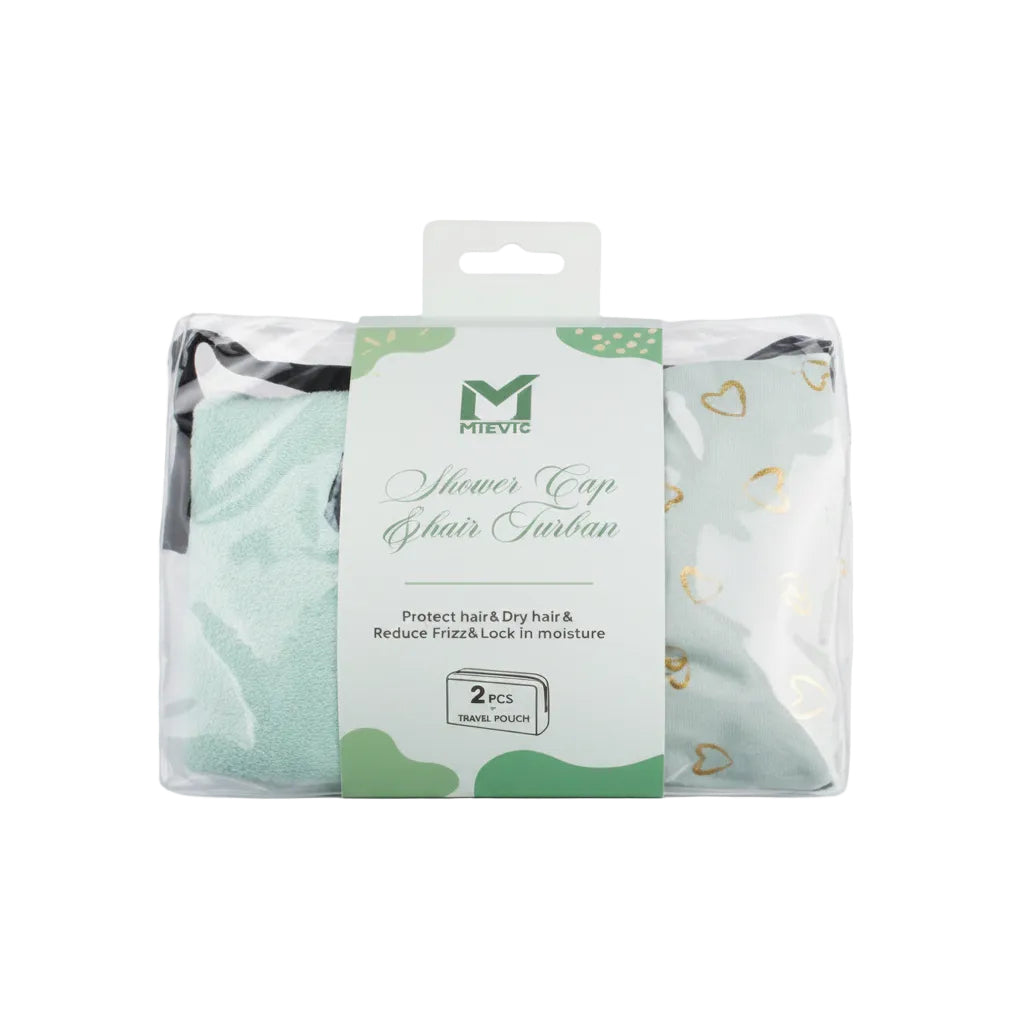Bonnet de Bain Shower Cap&hair Turban