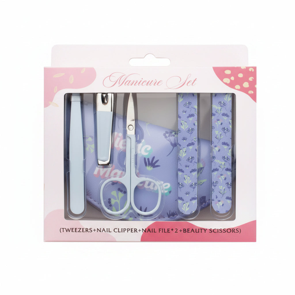 Outil de Manucure 6 Set Lavender Manicure Set - Violet