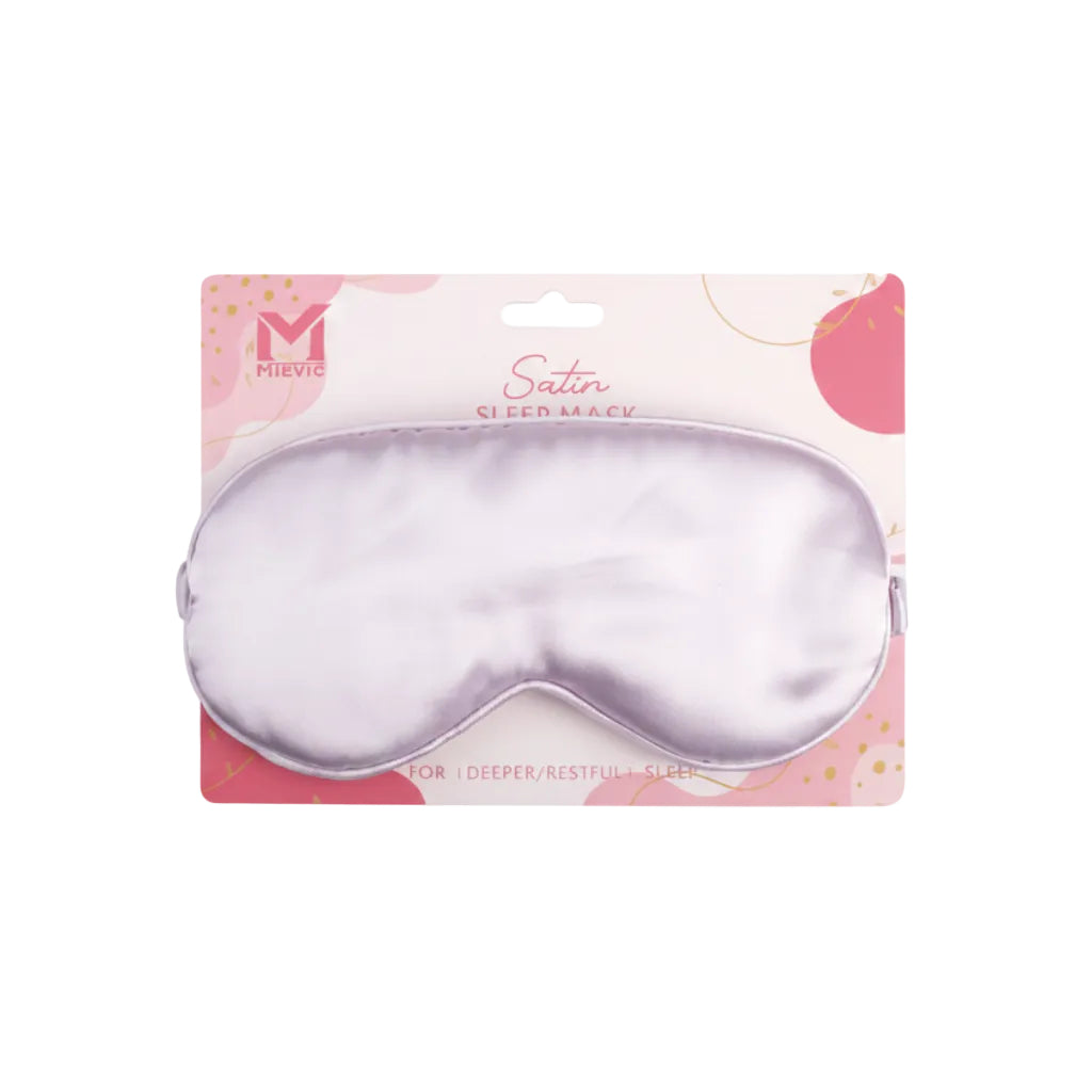 Cache-Yeux Silk Sleep Eye Mask - Violet