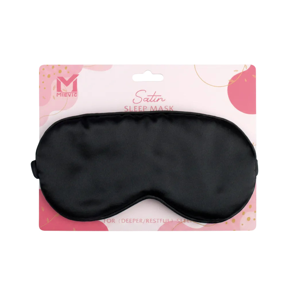 Cache-Yeux Silk Sleep Eye Mask - Noir