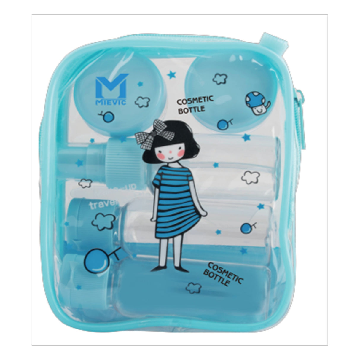 Set de Voyage 5 pcs - Bleu