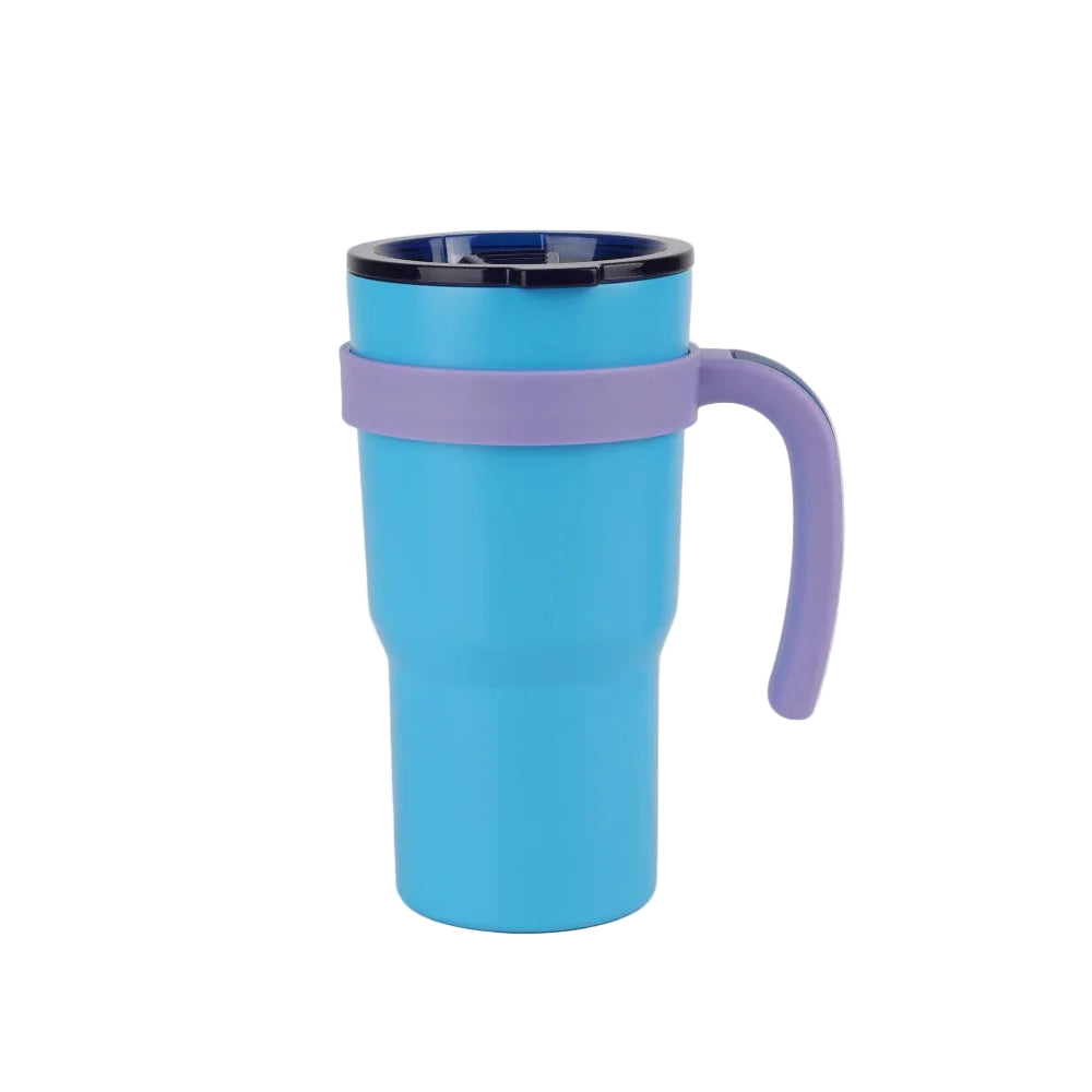 Mug en Acier Inoxydable Ss 580ML - Bleu Foncé