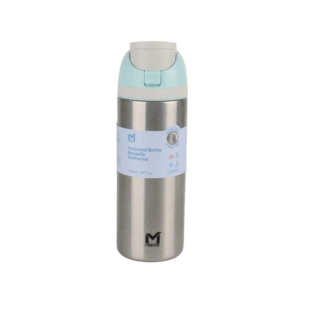 Bouteille isotherme inox 720ml - Gris argenté