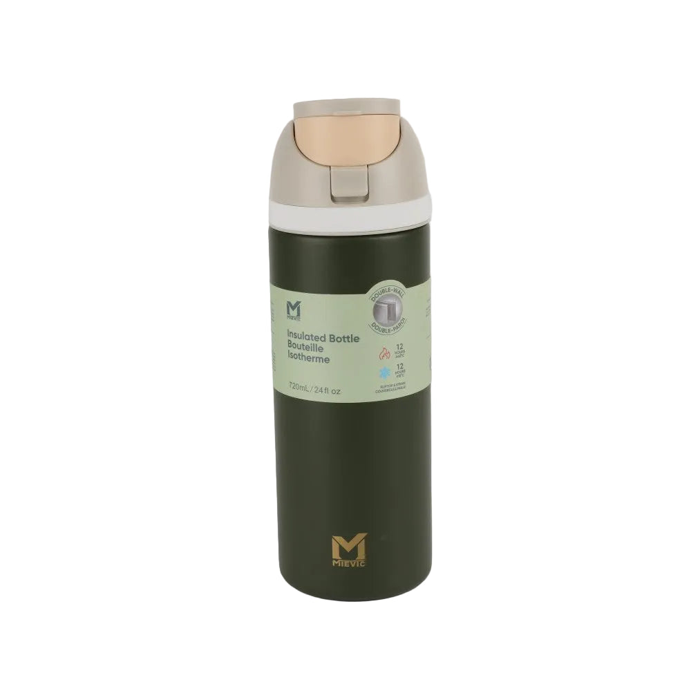 Bouteille isotherme inox 720ml - Vert
