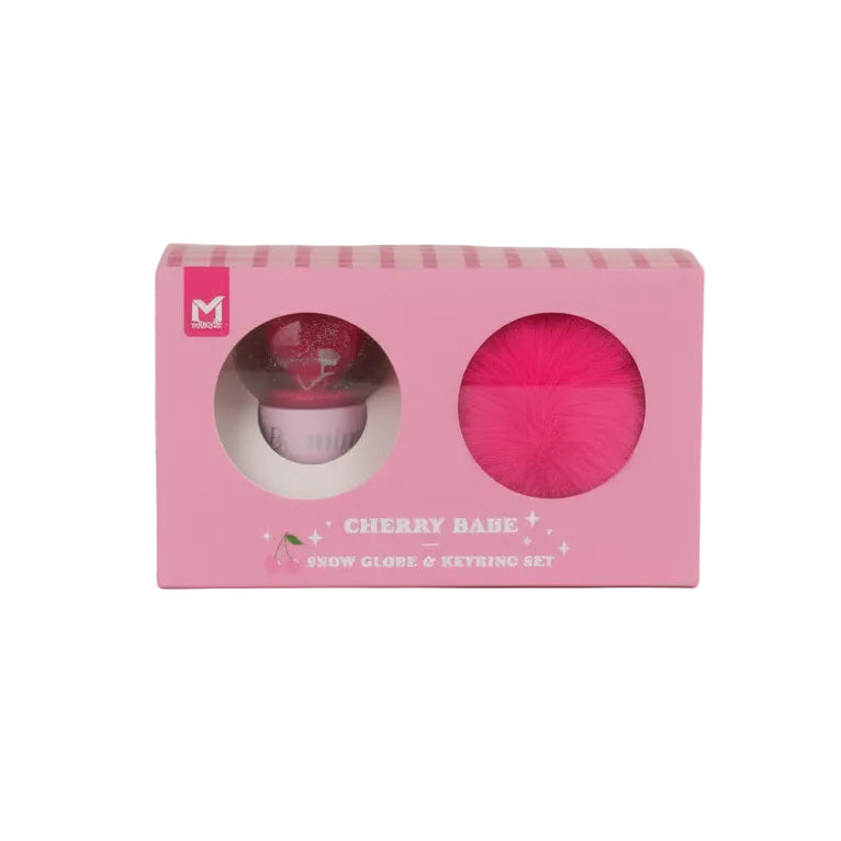 Boule à Neige et Porte-Clés Série Cerise