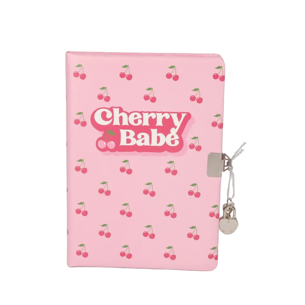 Carnet A5 à cadenas collection Cerise - Réf KB25054105