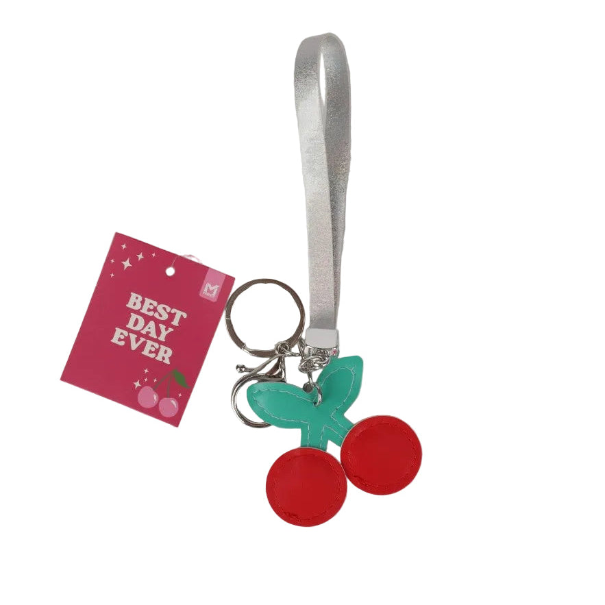 Porte-clés PU Cherry Babe