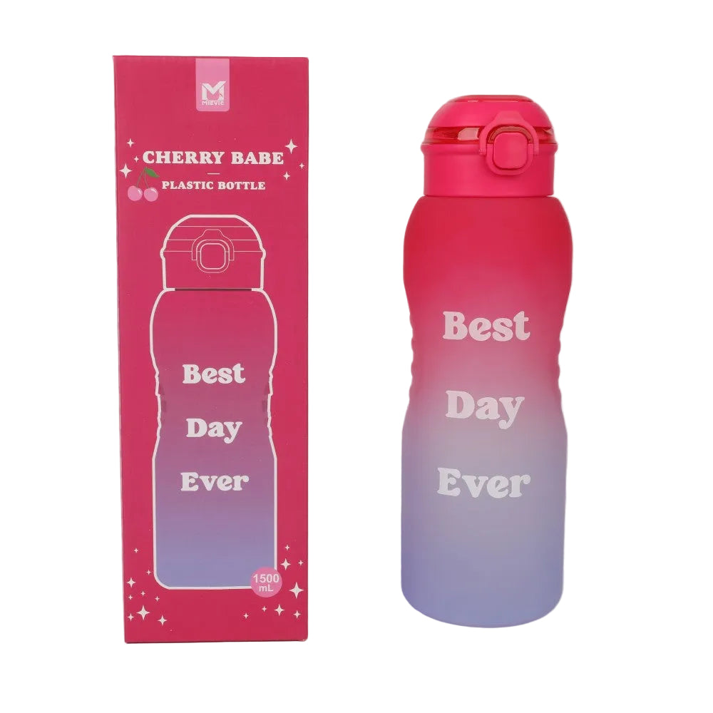 Bouteille Plastique 1500mL Cherry Babe