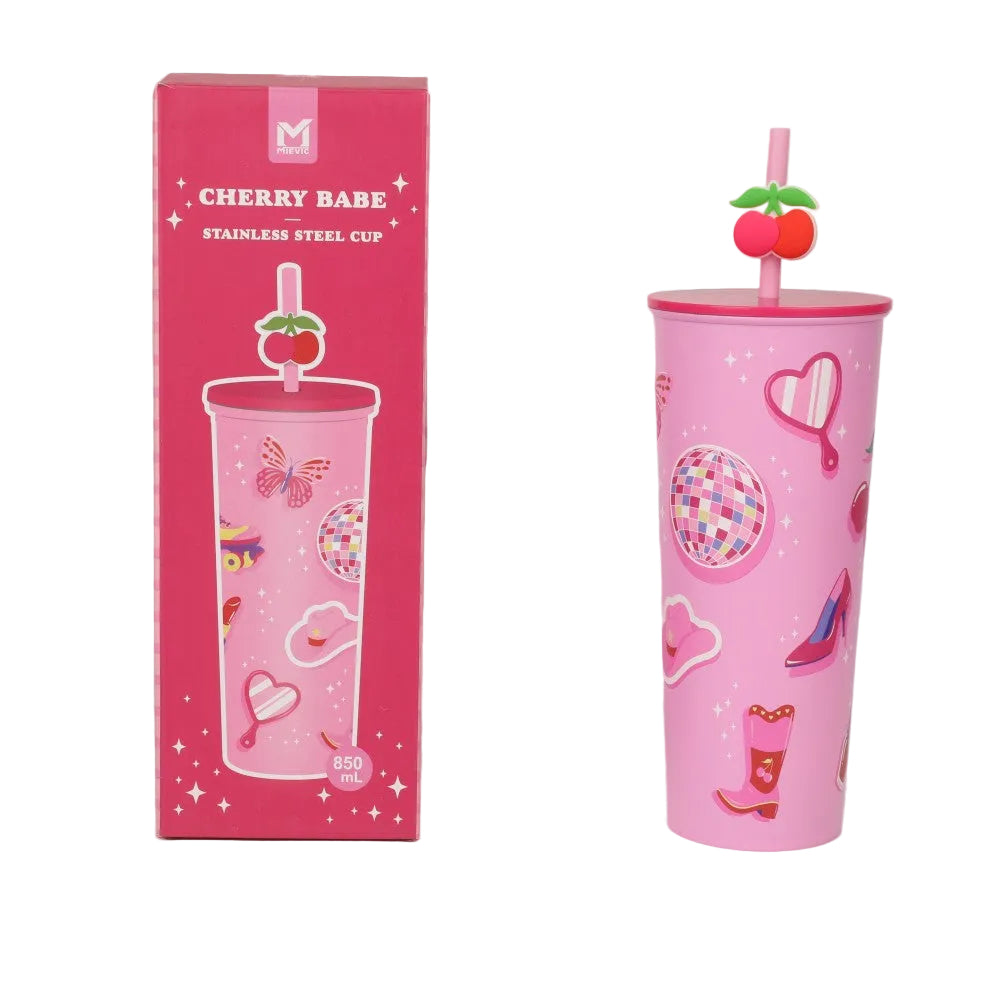 Mug en Acier Inoxydable Ss Cherry Babe KB25054136 - Rose