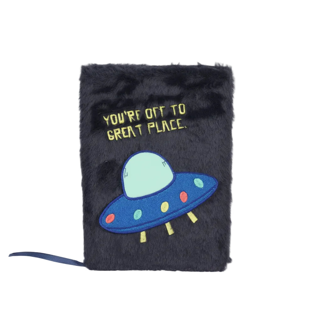 Carnet peluche - Space