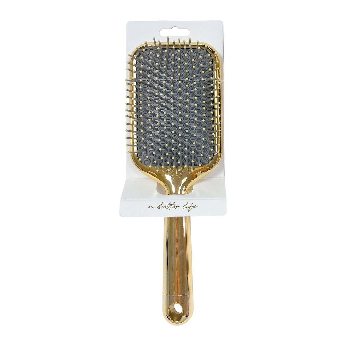 Brosse à Cheveux Rectangular Hair Brush - Doré