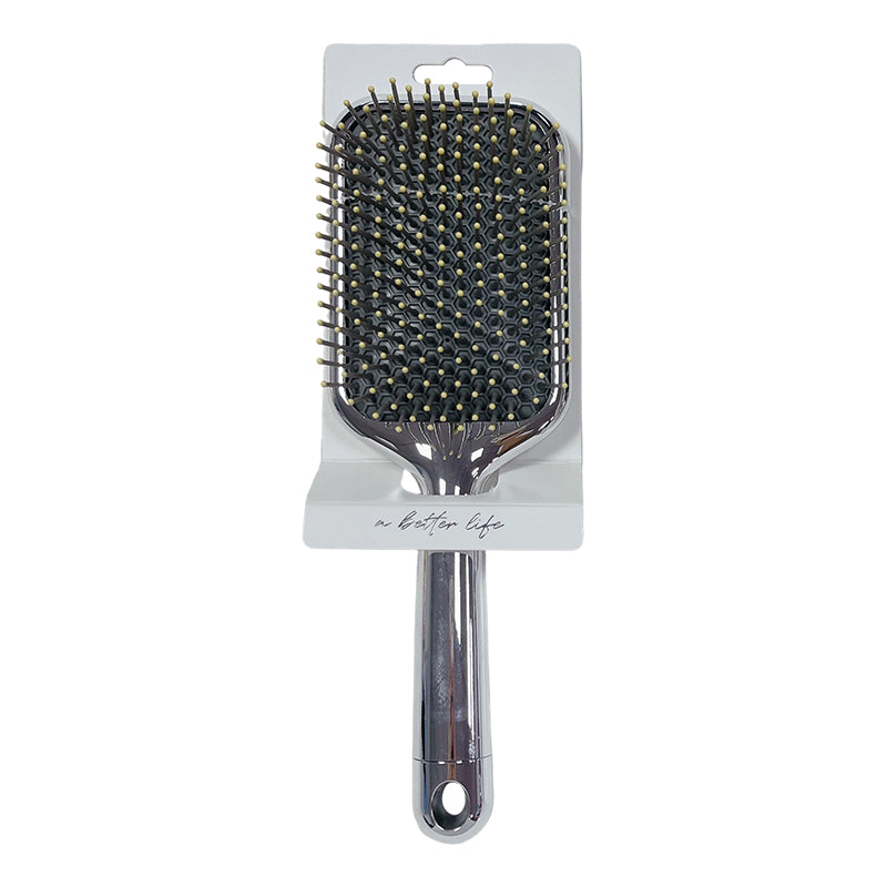 Brosse à Cheveux Rectangular Hair Brush - Argenté