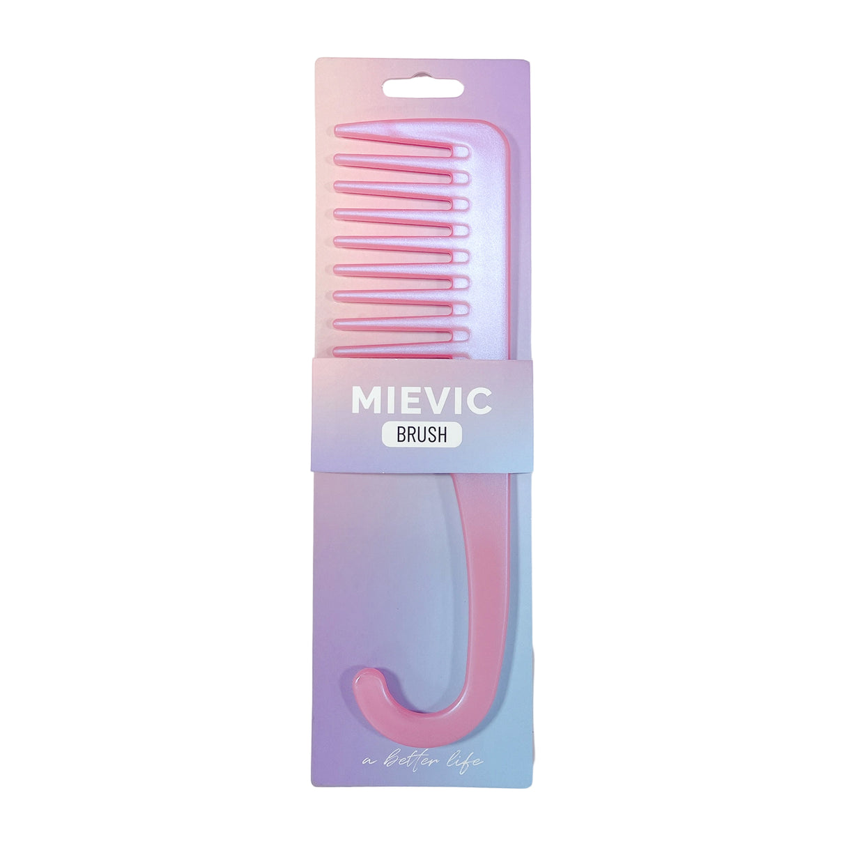Brosse à Cheveux Wide Tooth Hair Comb - Rose