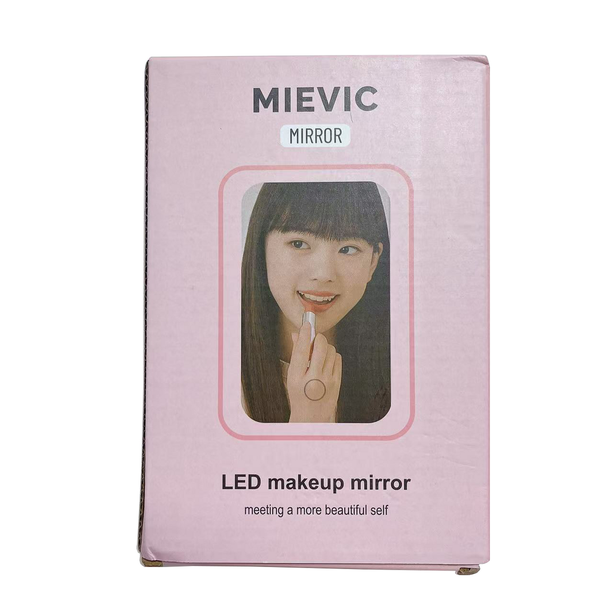 Miroir de Table Compact Rose