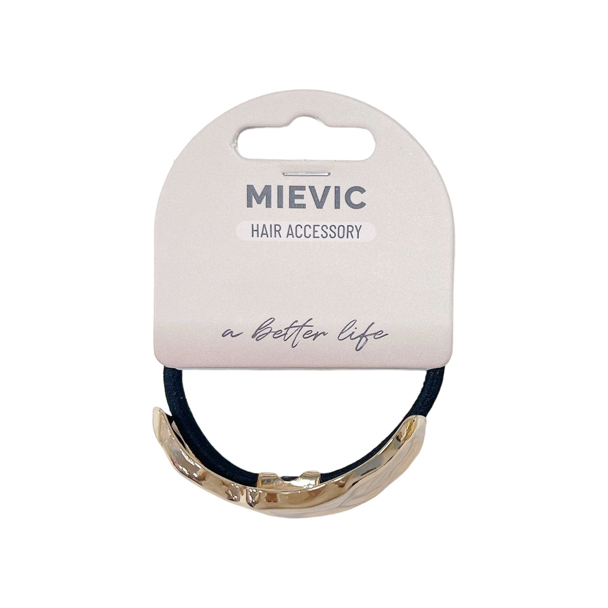 Pince à Cheveux Maxi Alloy Hair Band - Doré