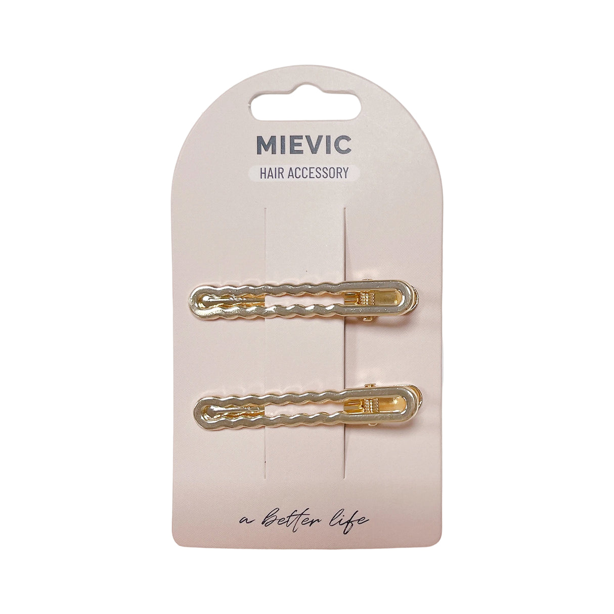 Pince à Cheveux Alloy Hair Clip 2 - Doré