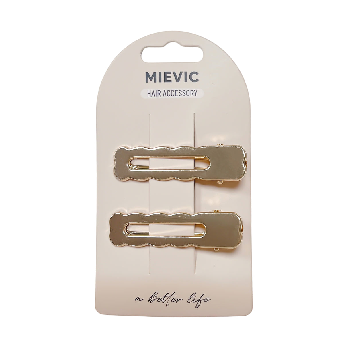 Pince à Cheveux Hair Clip 2 - Doré