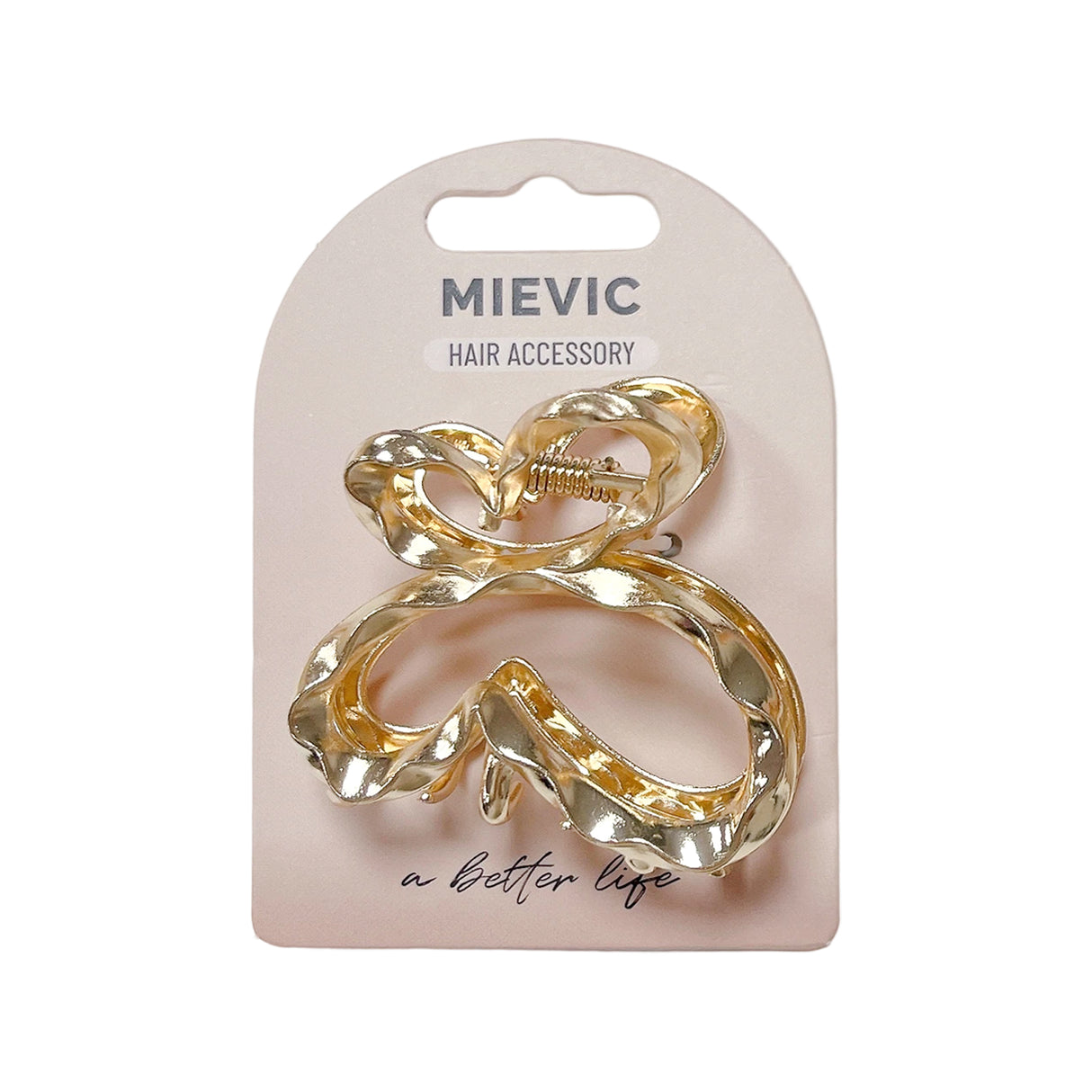 Pince à Cheveux Maxi Butterfly Hair Claw - Doré