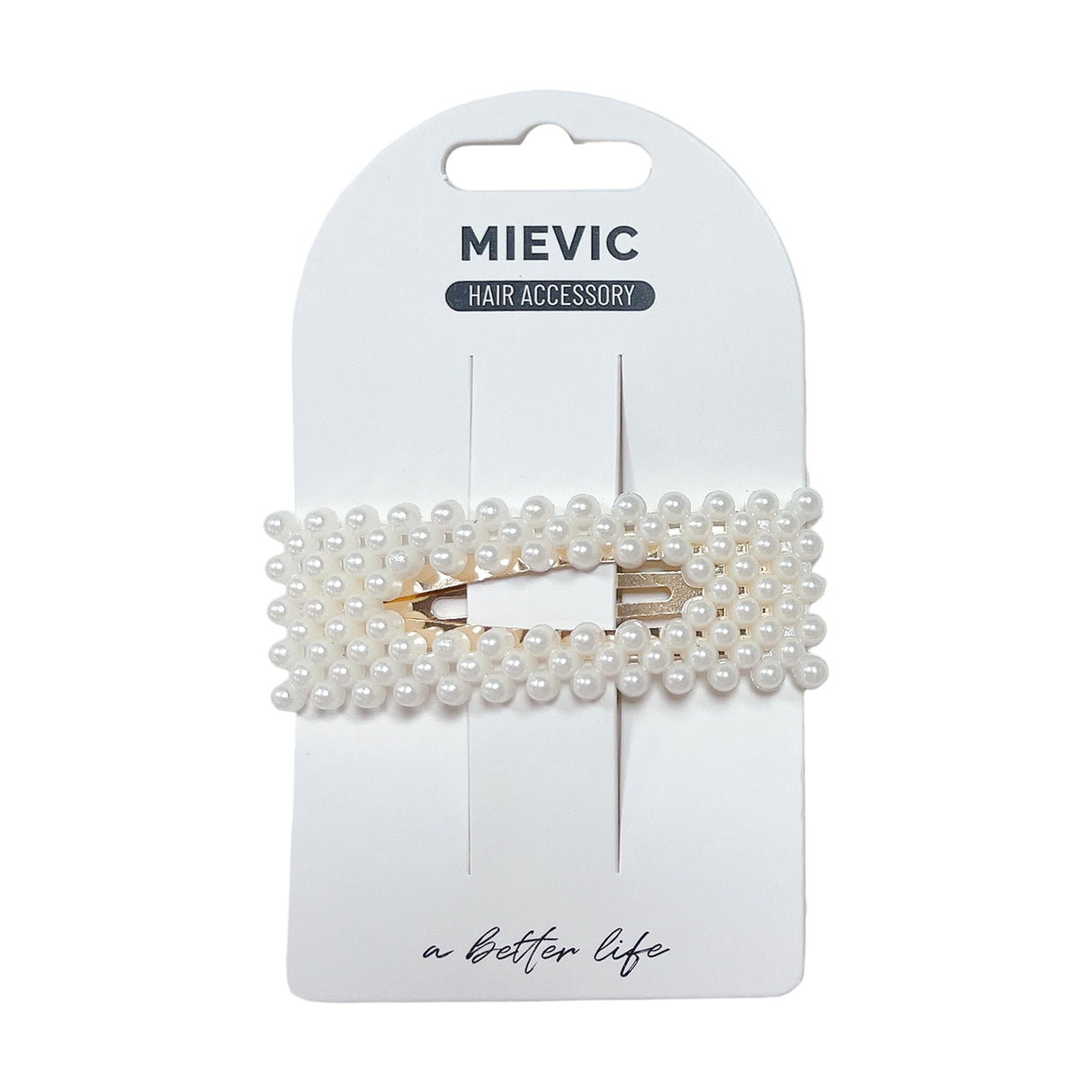 Barrette 1 pc Perle