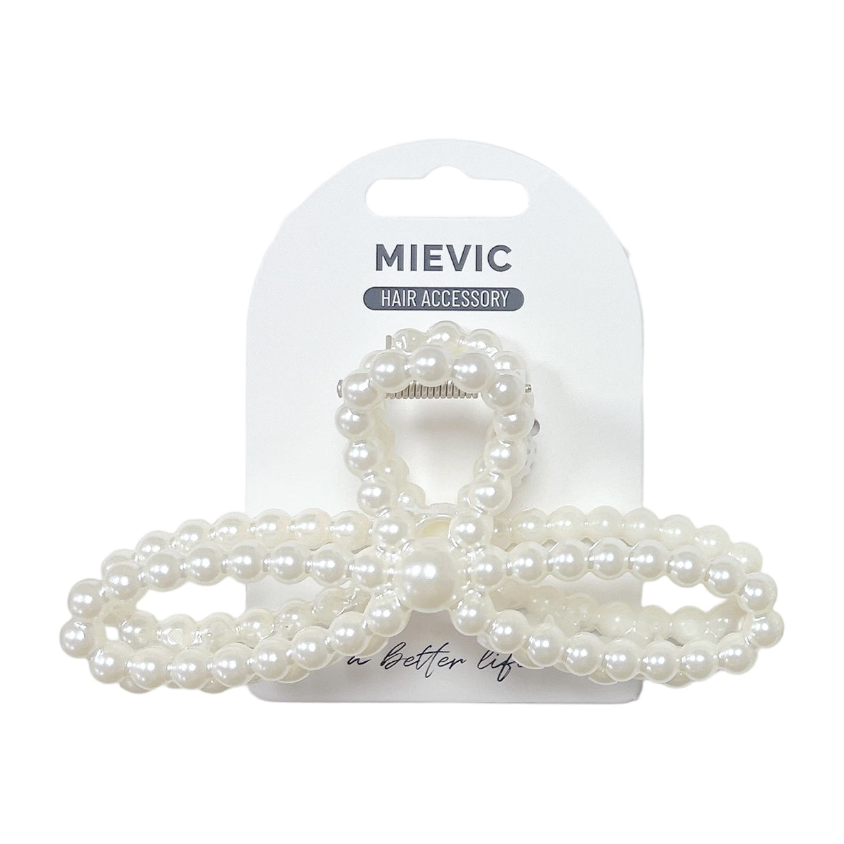 Pince à Cheveux Maxi Hair Claw Pearl