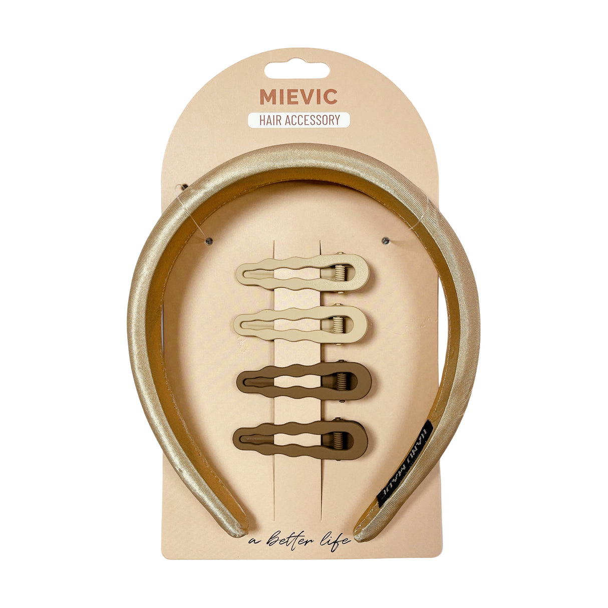 Set Accessoires Cheveux Nude