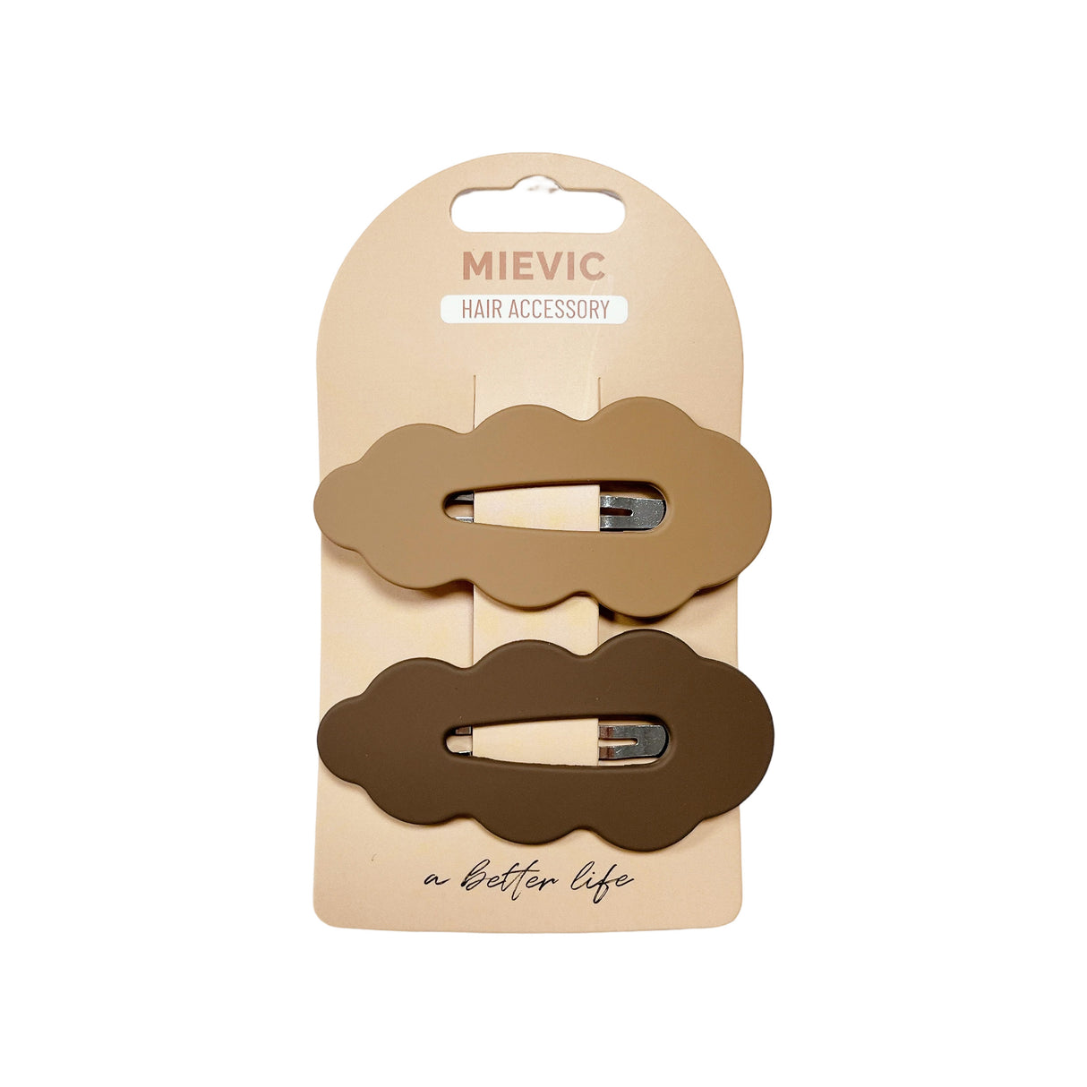 Barrettes 2 pcs Série Nude