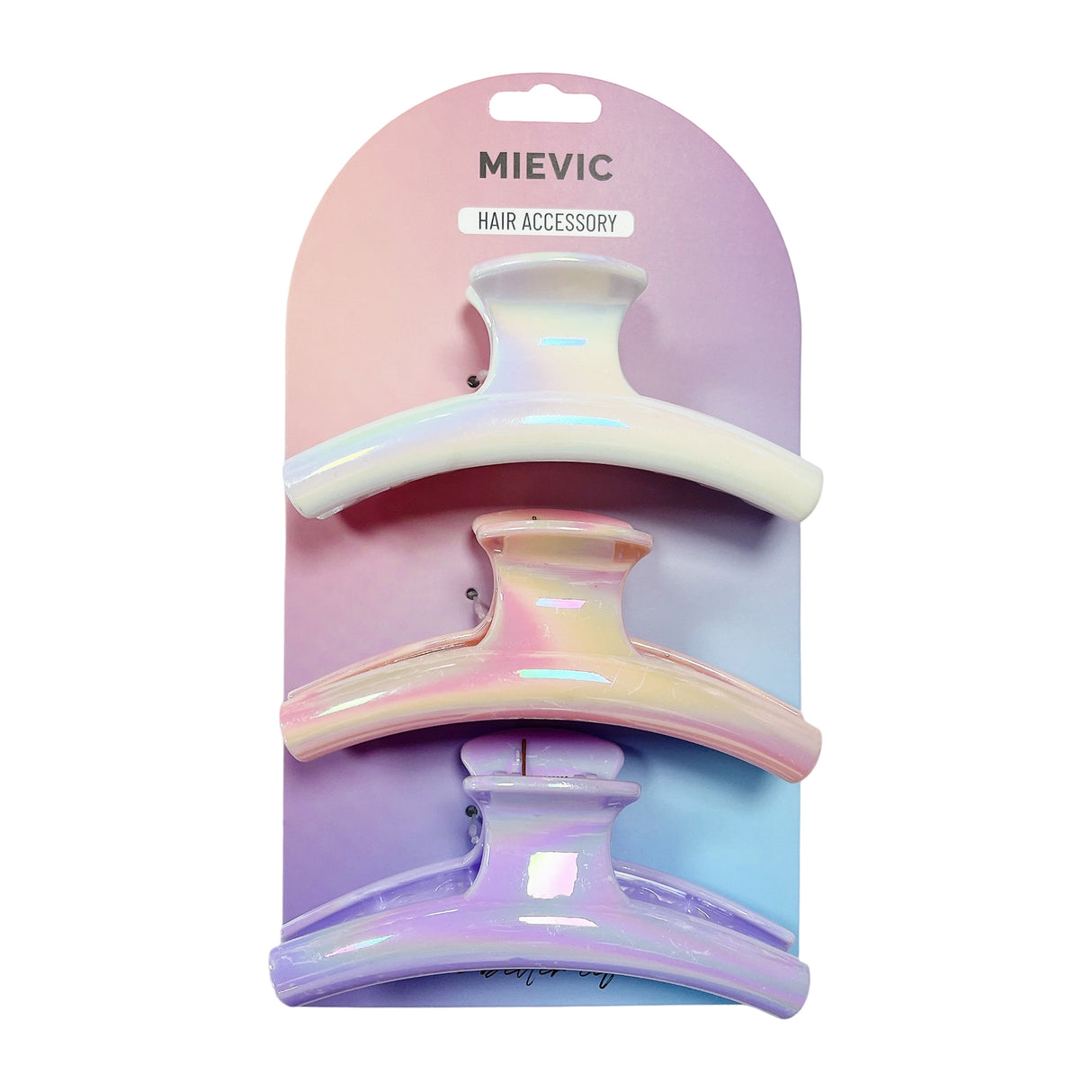 Hair claw PASTEL SERIES 3pcs