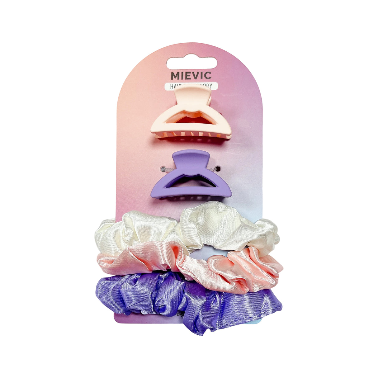 Pince Cheveux avec Chouchou Pastel