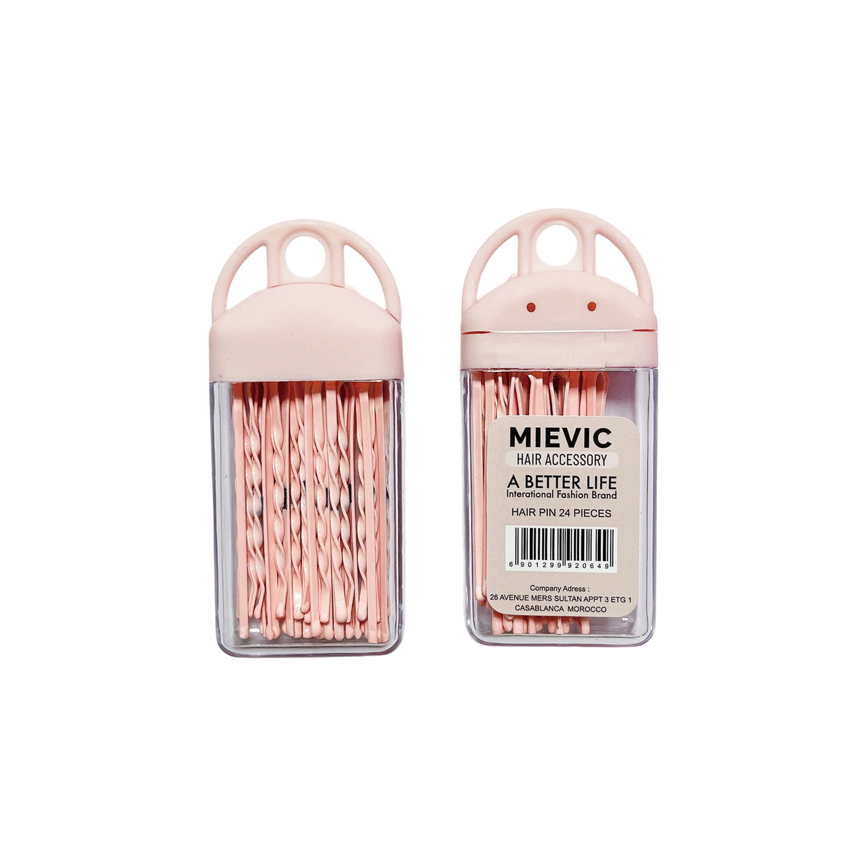 PINS box pink PASTEL SERIES