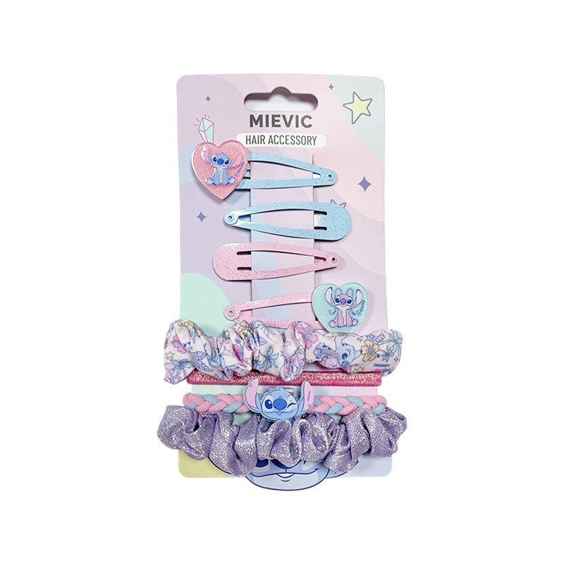 Pastel Hair Accessory Set Stitch Edition