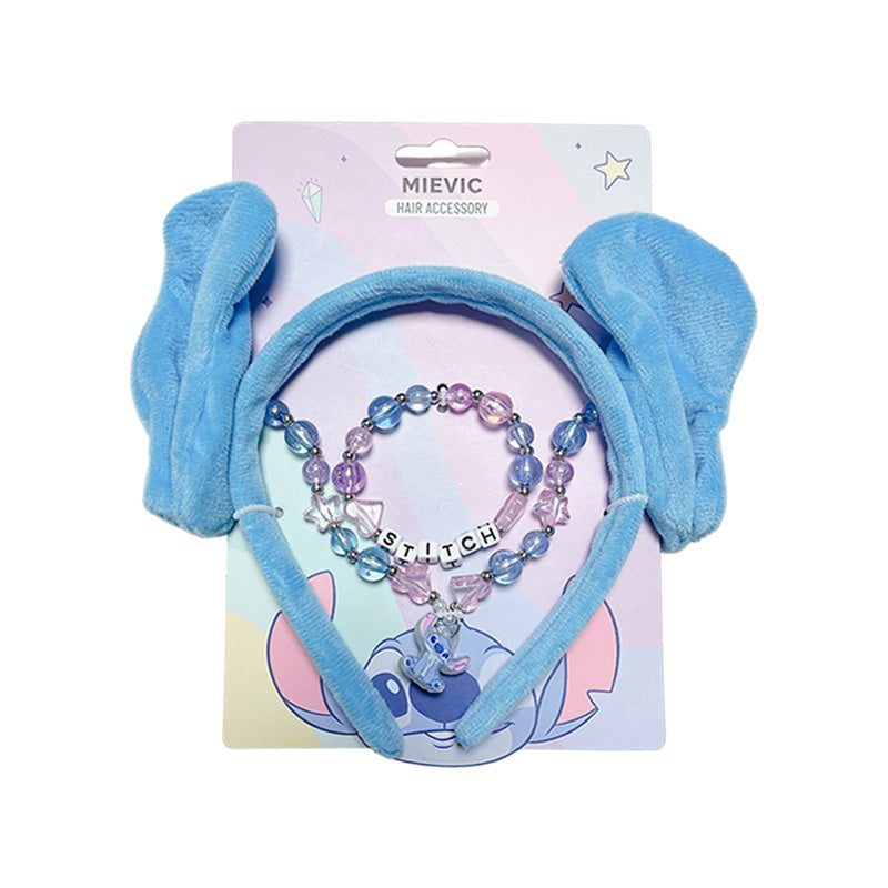 Ensemble Bandeau et Bracelet Magique Édition Stitch