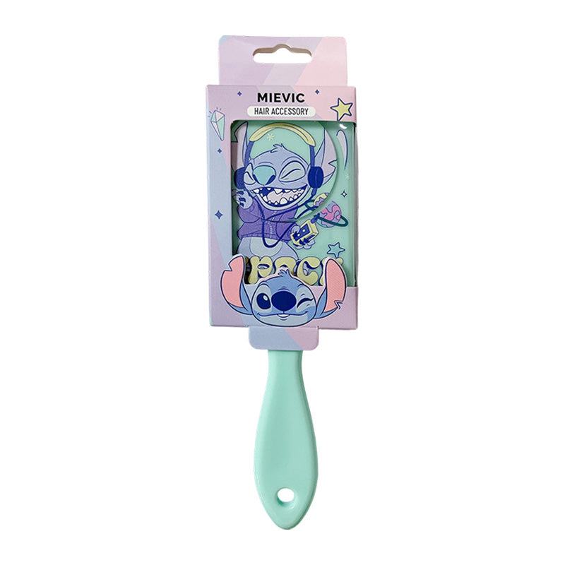 Brosse Démêlante Soft Touch Bleu – Édition Stitch