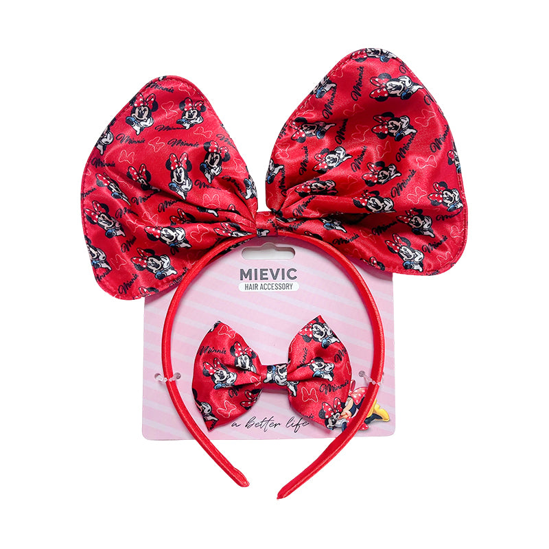 Bandeau et Barrette Minnie Mickey Mouse