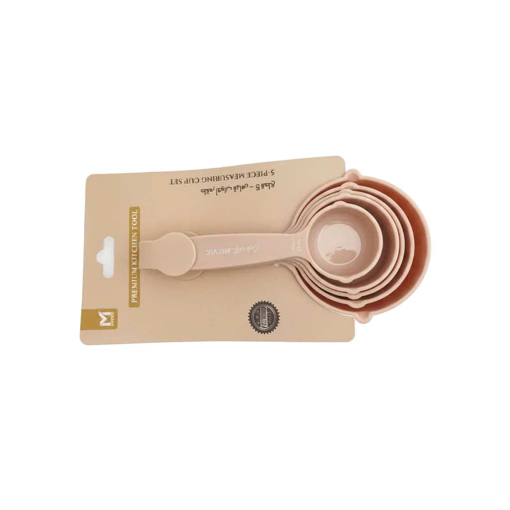 Set de 5 tasses à mesurer en PP